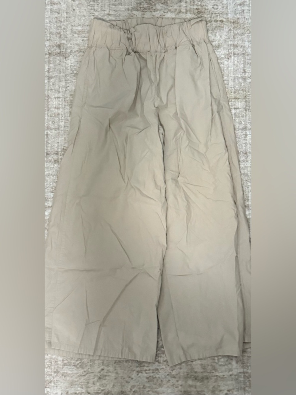 Honest Cotton Classic Beige Casual Pants - Neutral Everyday Wear